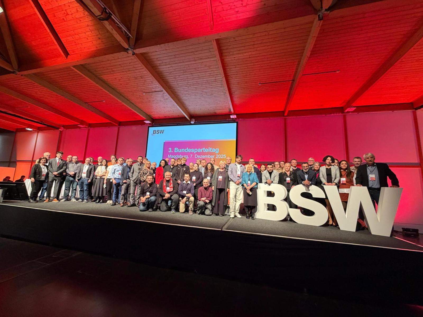 BSW-Bundesparteitag 2025 in Magdeburg – Starker Aufbruch mit Bochumer Beteiligung